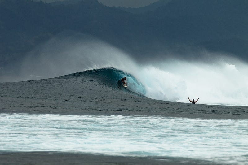 Lean in or step aside.